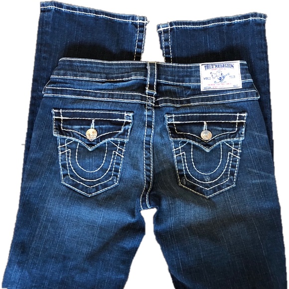 True Religion Bootcut Jeans -Size 27x33 - Picture 2 of 8